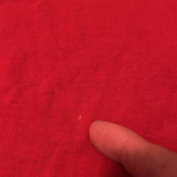 Y2K Nike Red & Black Ringer Shirt - Picture 10 of 12